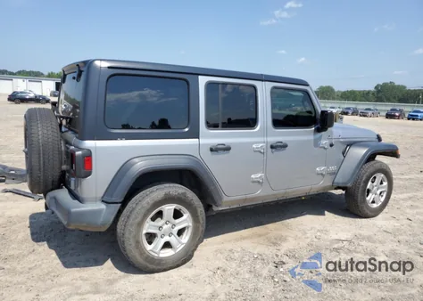 2021 Jeep Wrangler Unlimited Sport from USA, damaged, VIN 1C4HJXDN5MW527601